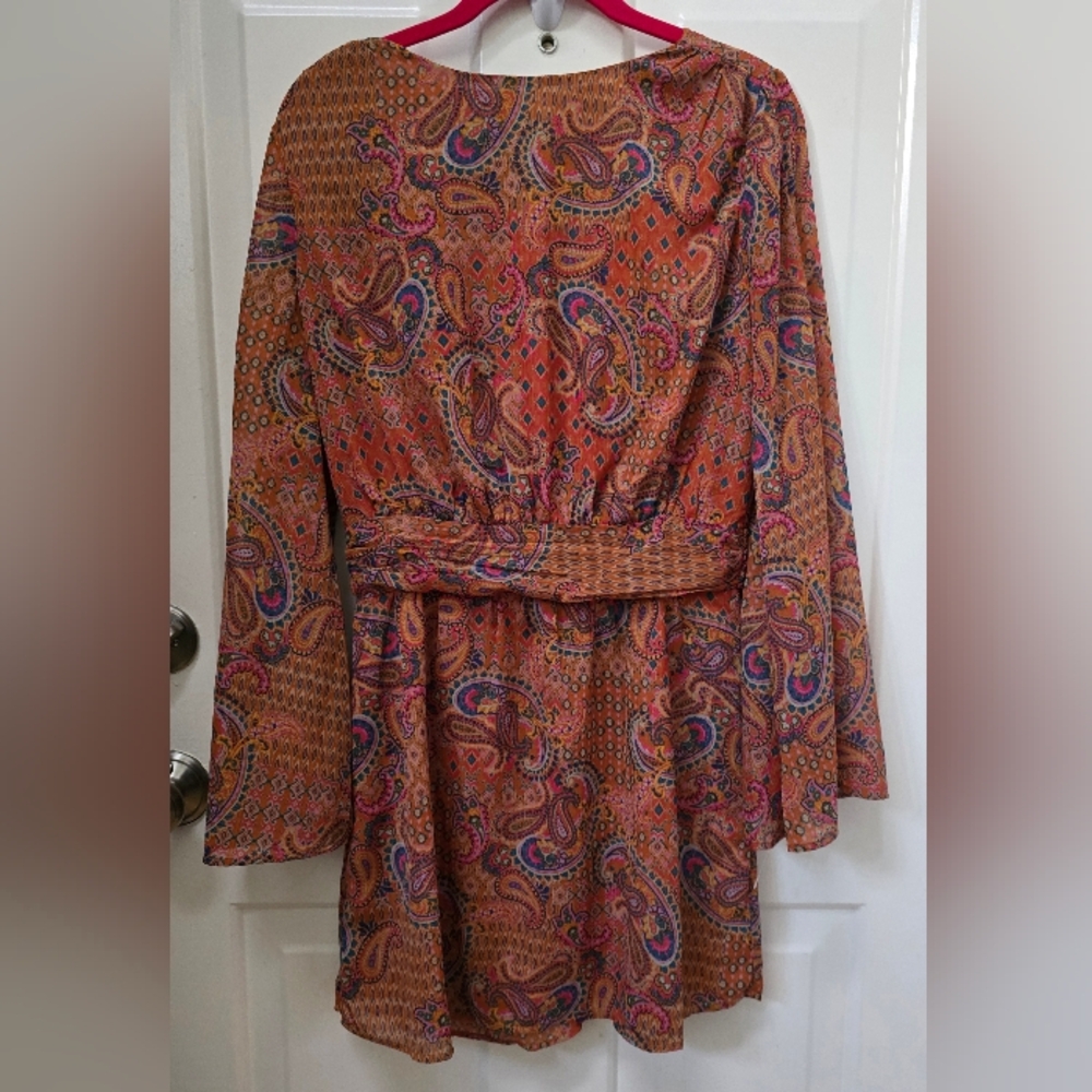 Jessica Simpson Paisley Winding Trail Adobe Amella-NWT Size Small